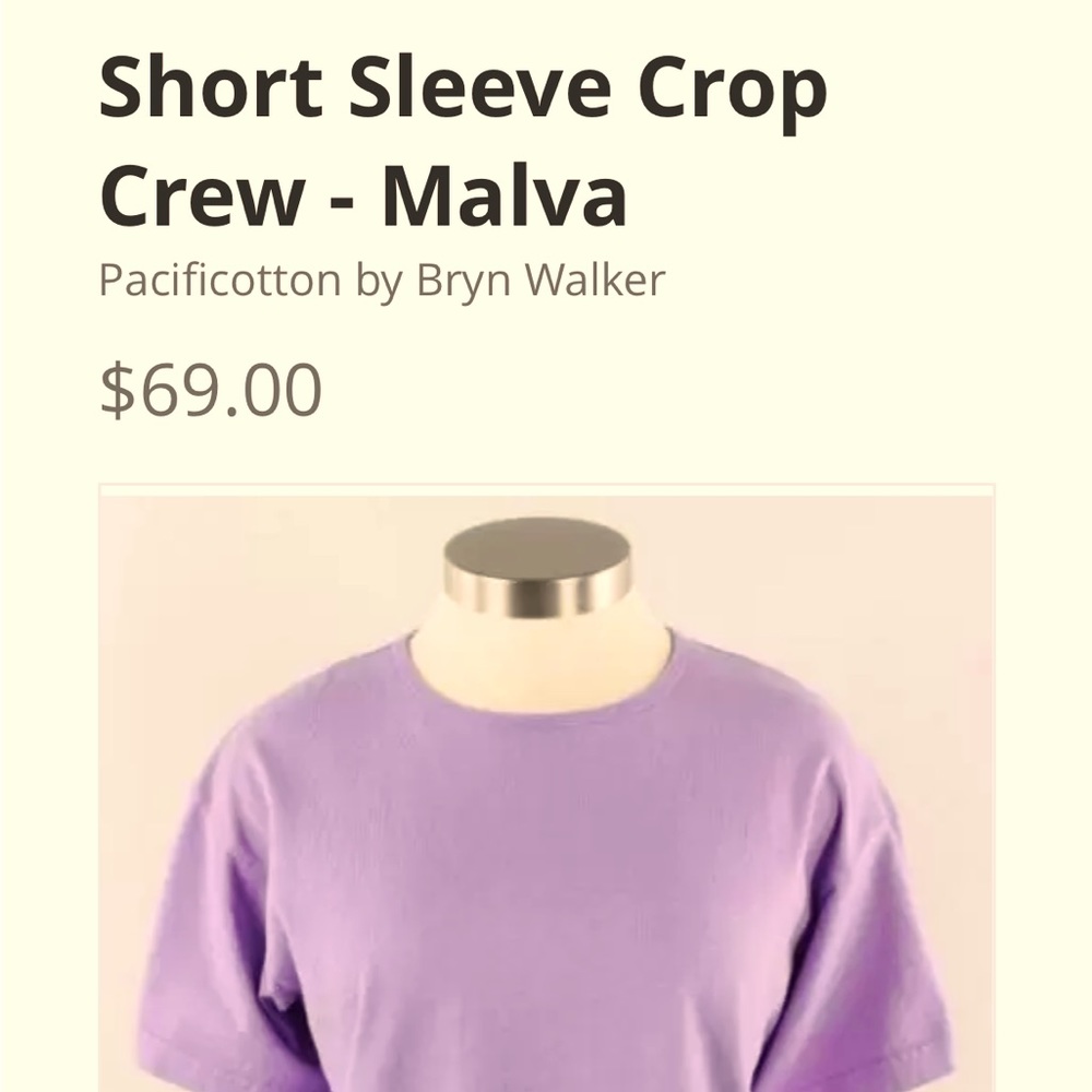 PacifiCotton Lilac T Shirt